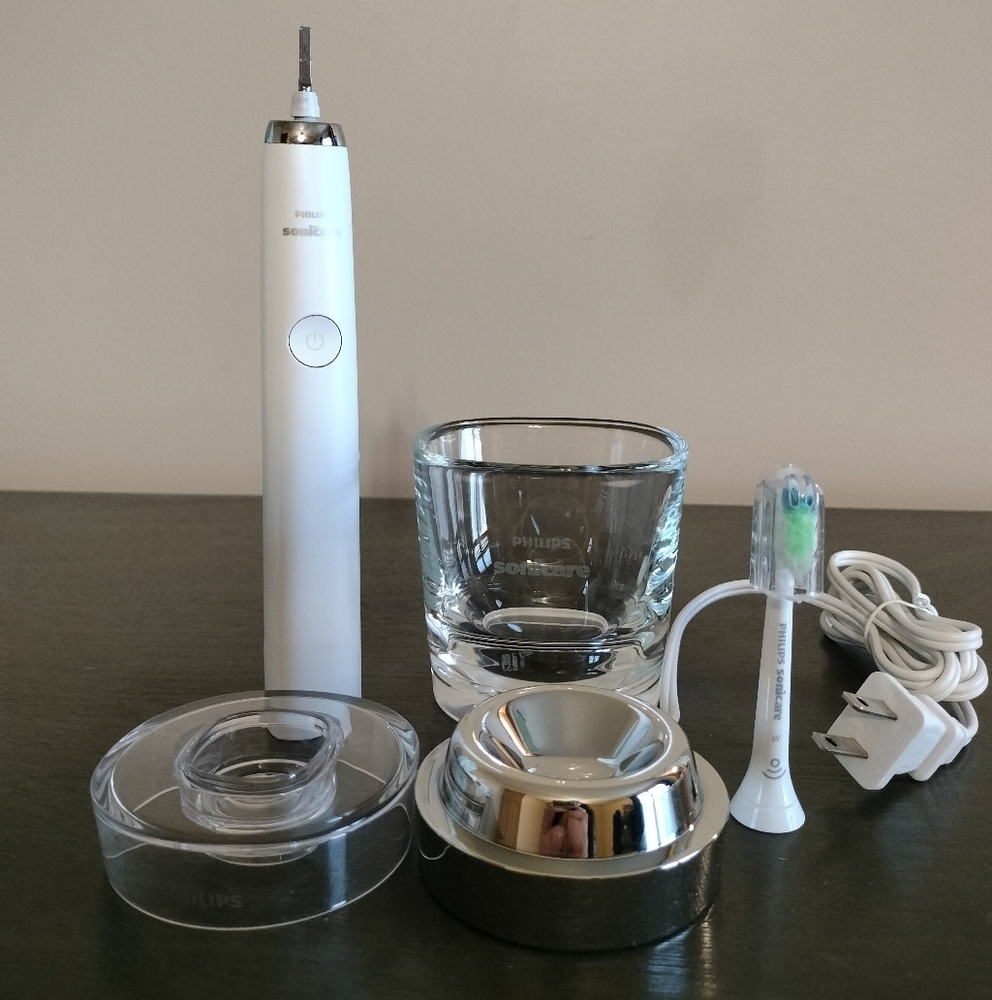Philips Sonicare DiamondClean Classic Electric Toothbrush, White HX939W